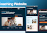 build coaching or consulting website using wix, squarespace or webflow